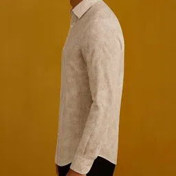 EARNSHAW Men Slim Fit Printed Casual Shirt image 4