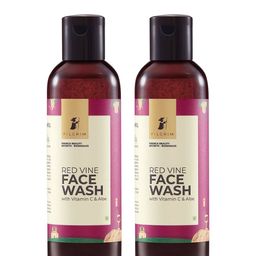 Pilgrim Set of 2 Red Vine Face Wash Cleanser for Anti Ageing & De-Pigmentation-picture-44