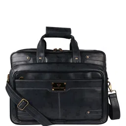 Fashion twist Men Leather Laptop Bag-picture-9