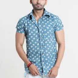 Style Matters Men Standard Floral Opaque Printed Casual Shirt-picture-18
