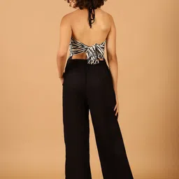 Blissence Fringed Top & Trousers Swimwear Cover up Set image 4