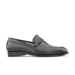 INVICTUS Men Textured Formal Slip On Loafers image 4