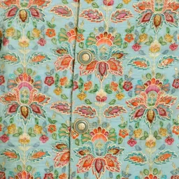 BAESD Boys Embroidered Mandarin Collar Sherwani image 2