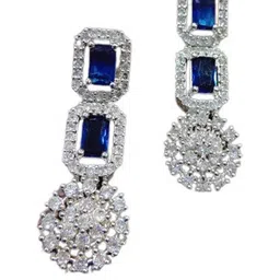 bmino Stylish Designer Earrings- BL image 2