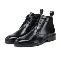 Lethato Men Block-Heeled Chukka Boots-picture-28