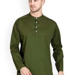 MADE IN THE SHADE Men Printed Thread Work Kurta-picture-12