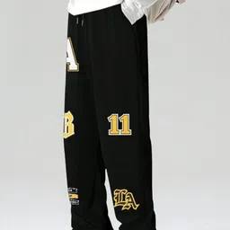 CLOTH N CODE Men Printed Relaxed Straight Fit Trousers image 2