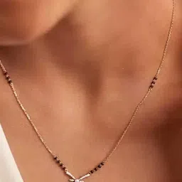 Jewelry Miguel Silver-Plated Pendant Mangalsutra-picture-25