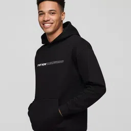 Moda Rapido Men Printed Hooded Sweatshirt image 4