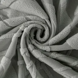 HOUSE OF QUIRK Grey Jacquard Soft Touching 3 Seater Sofa Cover image 5