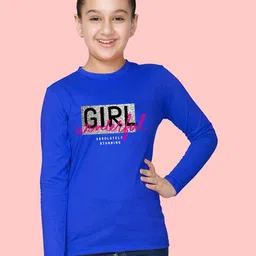 NUSYL Girls Printed T-shirt-image-70