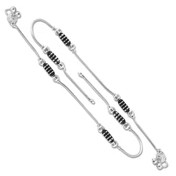 Heer Collection Silver-Plated Anklet image 3