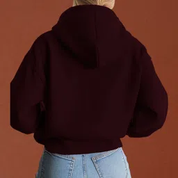 LECOWAR Women Fleece Lightweight Open Front Jacket image 3