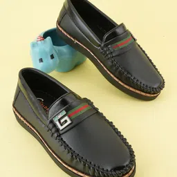 ZOOMBIE Boys Slip On Moccasin Loafers Shoes-image-77