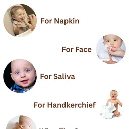 BAESD Set Of 3 Printed Baby Washcloths image 5