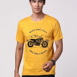 ADRO Men Graphic Printed Round Neck Cotton T-shirt-picture-49