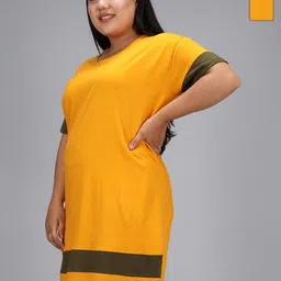 Dreambe Women 2 Polo Collar Pockets T-shirt-image-97