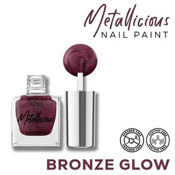 Renee Metallicious Long Lasting Nail Paint - 10 ml - Bronze Glow image 4