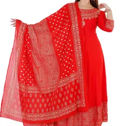 nikora Women Viscose Rayon Kurta Dupatta Set-picture-19