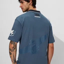 The Souled Store Men Polo Collar Pockets T-shirt image 4