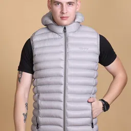 Roadking Men Polyester Lightweight Padded Jacket with Embroidered-picture-20