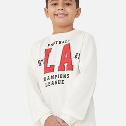 Juniors by Babyshop Boys Alphanumeric Printed Round Neck Long Sleeves Pullover Sweatshirt-picture-14