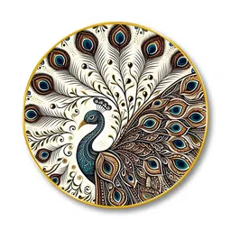 Myntra Elegant Homes Multicoloured MDF Other Wall Paintings image 2