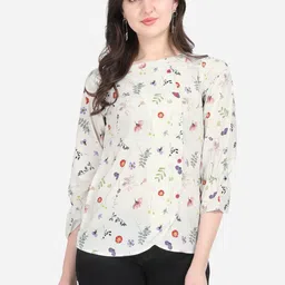Aumira Women Floral Printed Top-image-43
