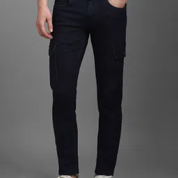 Louis Philippe Jeans Men Mid-Rise Regular Fit Jeans-picture-5
