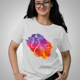 Tedhi Medhi Family Women Printed T-shirt-image-2