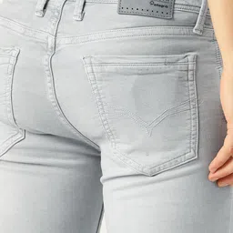 Integriti Men Smart Slim Fit Mid-Rise Light Fade Stretchable Jeans image 2