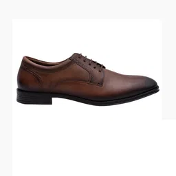 FEET FIRST Men tan Leather Formal Shoes-image-55