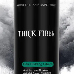Thick Fiber Set of 2 Into Itch Hair Building Fibers 25 g each - Black image 4