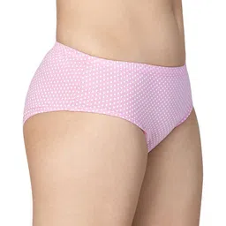 CHIC Pack Of 3 Printed Pure Cotton Basic Briefs image 3