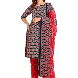 Istyle Can Women Ethnic Motifs Printed Regular Kurta with Trousers & With Dupatta-picture-40
