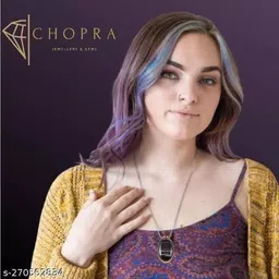 priyanshu navratn 100% Effective Sulemani Hakik Stone Pendant for Women & Men Gold-plated Agate Stone Pendant image 3