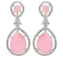 DZOIR Oval Drop Earrings-picture-21