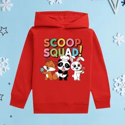 NUSYL Girls Printed Hooded Sweatshirt-image-71