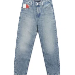 Tommy Hilfiger Boys Regular Fit Mid-Rise Light Fade Clean Look Jeans-picture-27