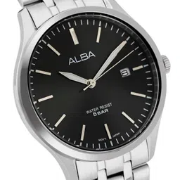 Alba Men Dial & Stainless Steel Bracelet Style Straps Analogue Motion Powered Watch AS9S15X1 image 3