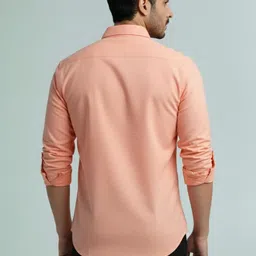 LENIA Men Solid Slim Fit Short Kurta image 4