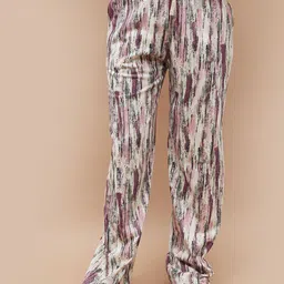 Ginger by Lifestyle Printed Cotton Lounge Pants-image-28