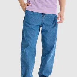 Snitch Men Blue Loose Fit Jeans-picture-34