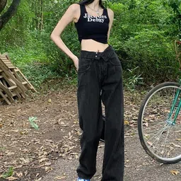 StyleCast Women Bootcut High-Rise Low Distress Jeans-image-86