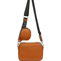 StyleCast x Revolte Women Solid Crossbody Sling Bag with Pouch-picture-18
