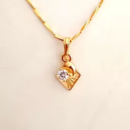 Nawab Collection Gold-Plated Alloy Pendants with Chains image 3