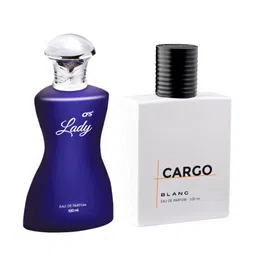 CFS Set Of 2 Cargo Blanc Eau De Perfume & Lady Long Lasting Perfume - 100ml Each-picture-13