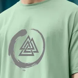 Moda Rapido Men Printed Drop-Shoulder Sleeves T-shirt image 5