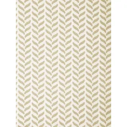 Arrabi Cream-Coloured & Green Printed 8-Seater Table Cover image 5