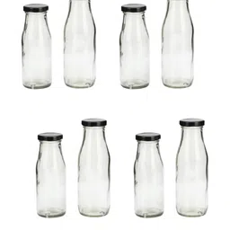 SOMIL Set Of 8 Glass Water Bottle-image-2